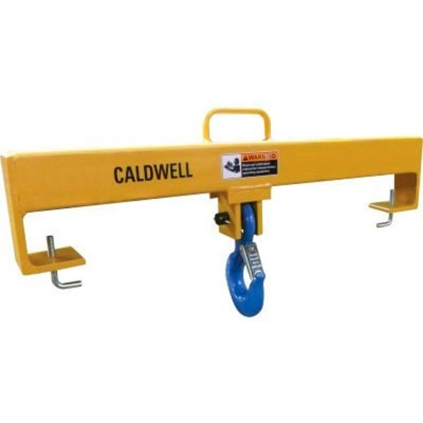 Caldwell Group. Lif-Truc Fork Lift Beam, Double Fork, Single Fixed Hook, 15, 000lb. 10F-7.5-36